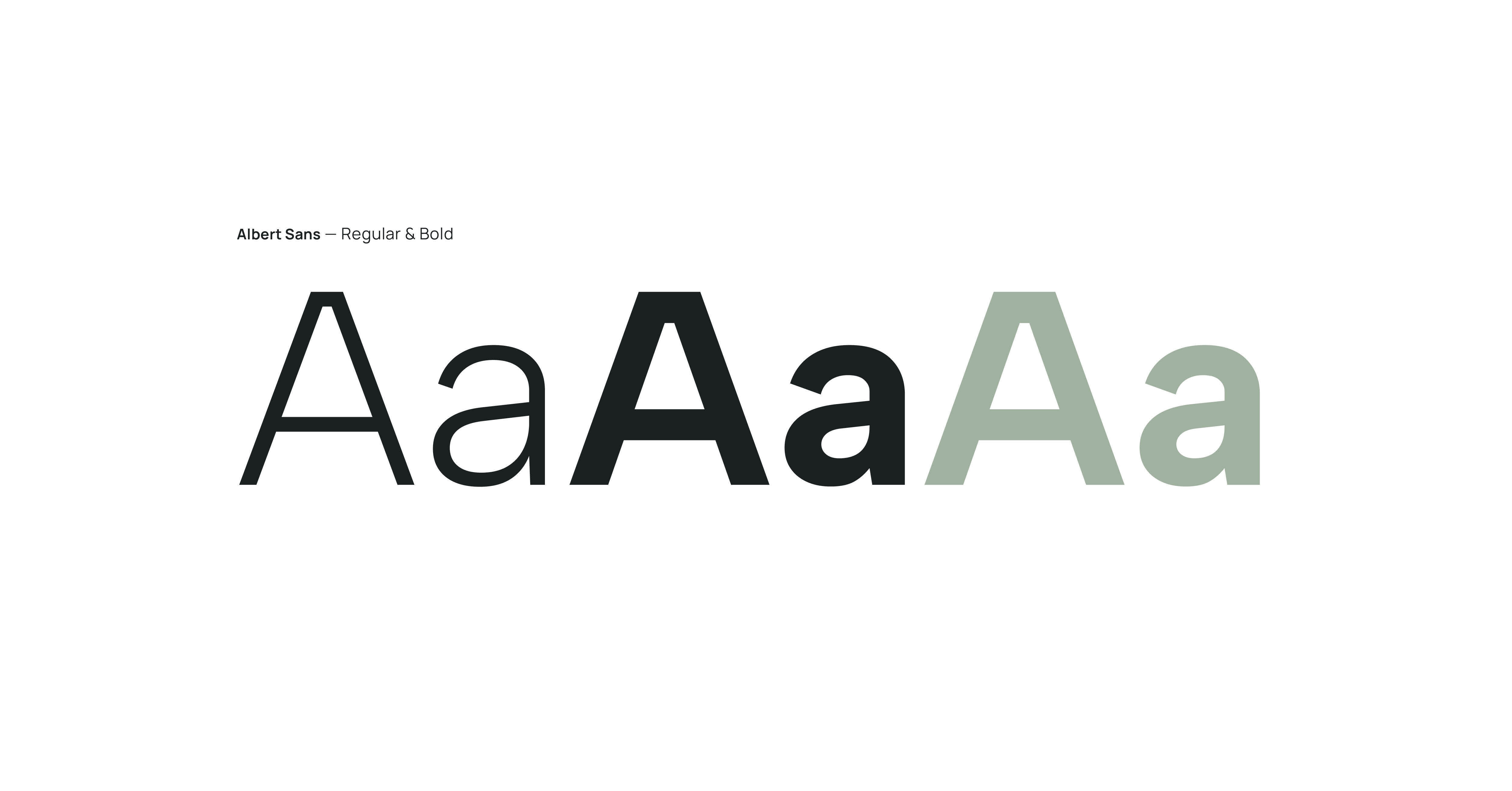 Lettertype font in 3 verschillende kleuren