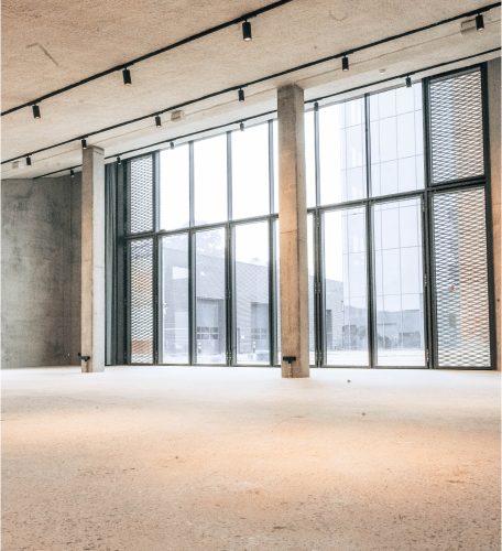 Een foto van een ruim eventspace in Gent